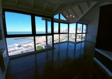 EXCEPCIONAL SEMIPISO EN VENTA 4 AMBIENTES CON VISTA PLENA AL MAR + ESCRITORIO Y COCHERA | APTO CREDITO