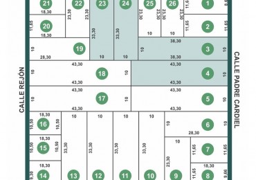 ULTIMOS LOTES DISPONIBLES EN VENTA - BARRIO LOS PINARES
