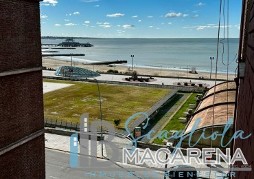 VENTA DEPARTAMENTO 1 AMBIENTE AL LATERAL CON BALCON FRANCES | VISTA LATERAL AL MAR