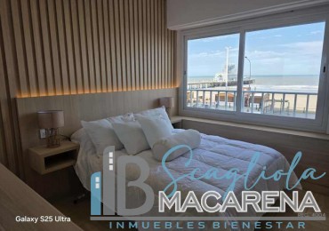 VENTA DEPARTAMENTO 2 AMBIENTES AL FRENTE CON DEPENDENCIA Y VISTA AL MAR | PRIMERA LINEA
