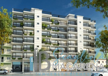 VENTA DEPARTAMENTO DE 1 AMBIENTE AL FRENTE CON BALCON A ESTRENAR | EDIFICIO DIMORA GIOVANE