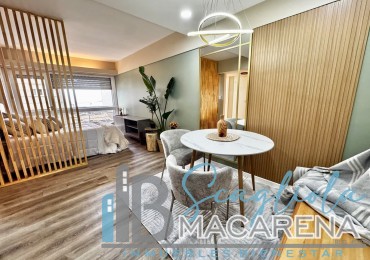 VENTA DEPARTAMENTO DE 1 AMBIENTE AL FRENTE CON BALCON Y VISTA AL MAR | ZONA CENTRO